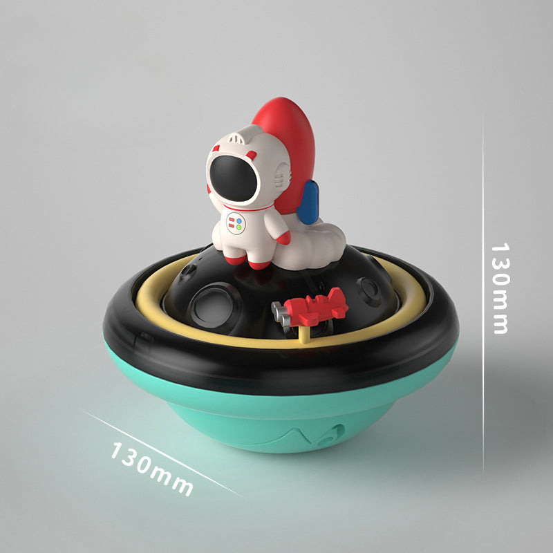 Brinquedo de Banho Astronauta com Luz, Música e Spray Automático de Água